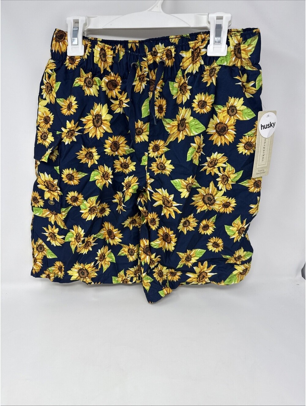 Peyton & Parker Swim Trunks Sunflower M (10-12) Husky
